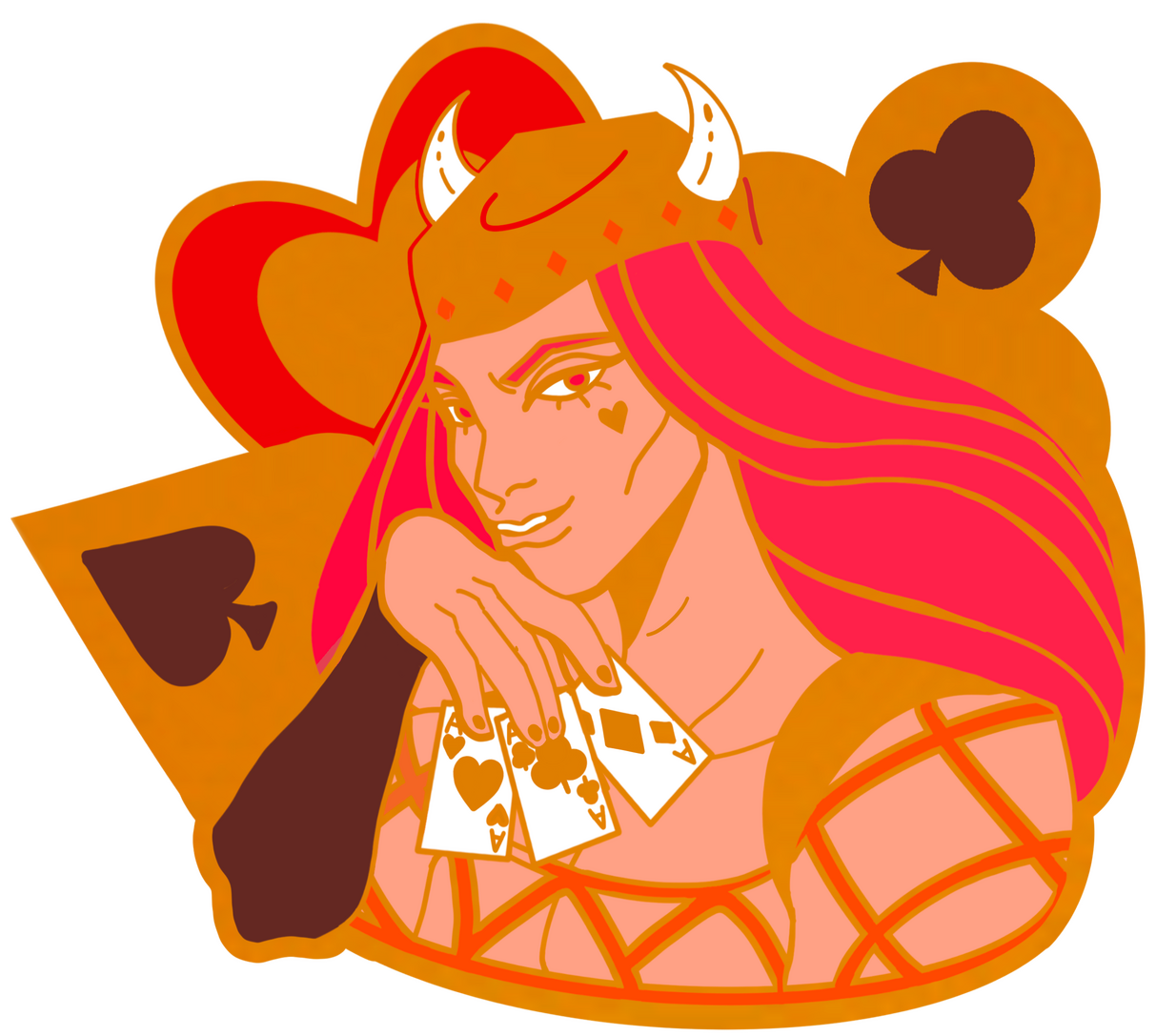 Anasui Enamel Pin - House of Cards (2023)