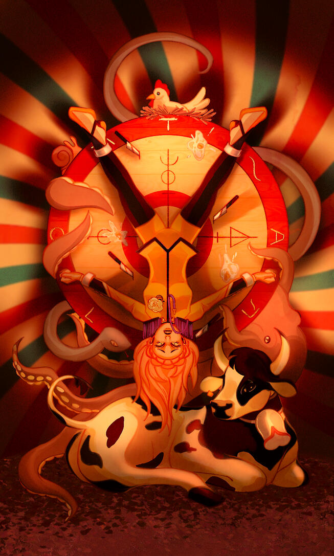 Wheel of Fortune tarot card - Take My Revolution (2023)