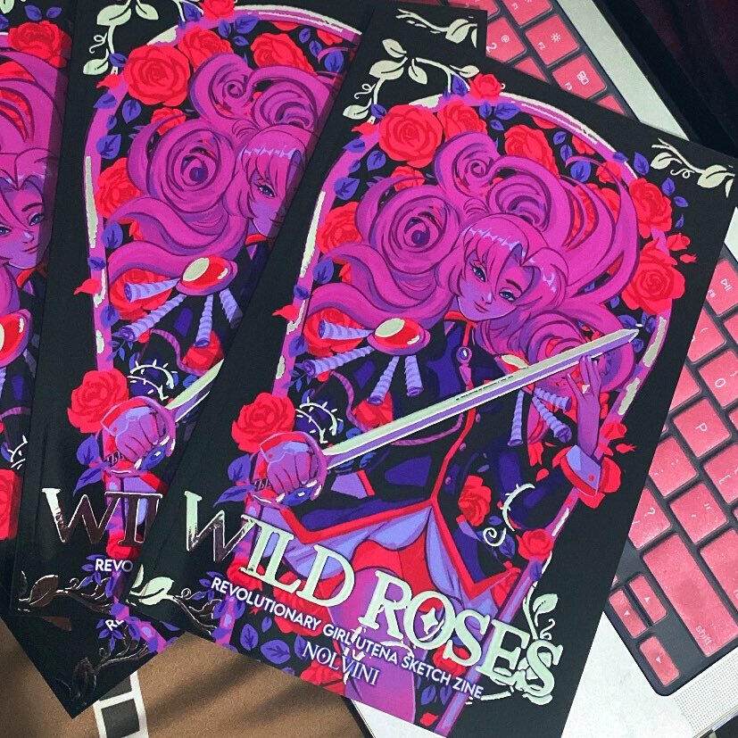 Wild Roses Sketch Zine