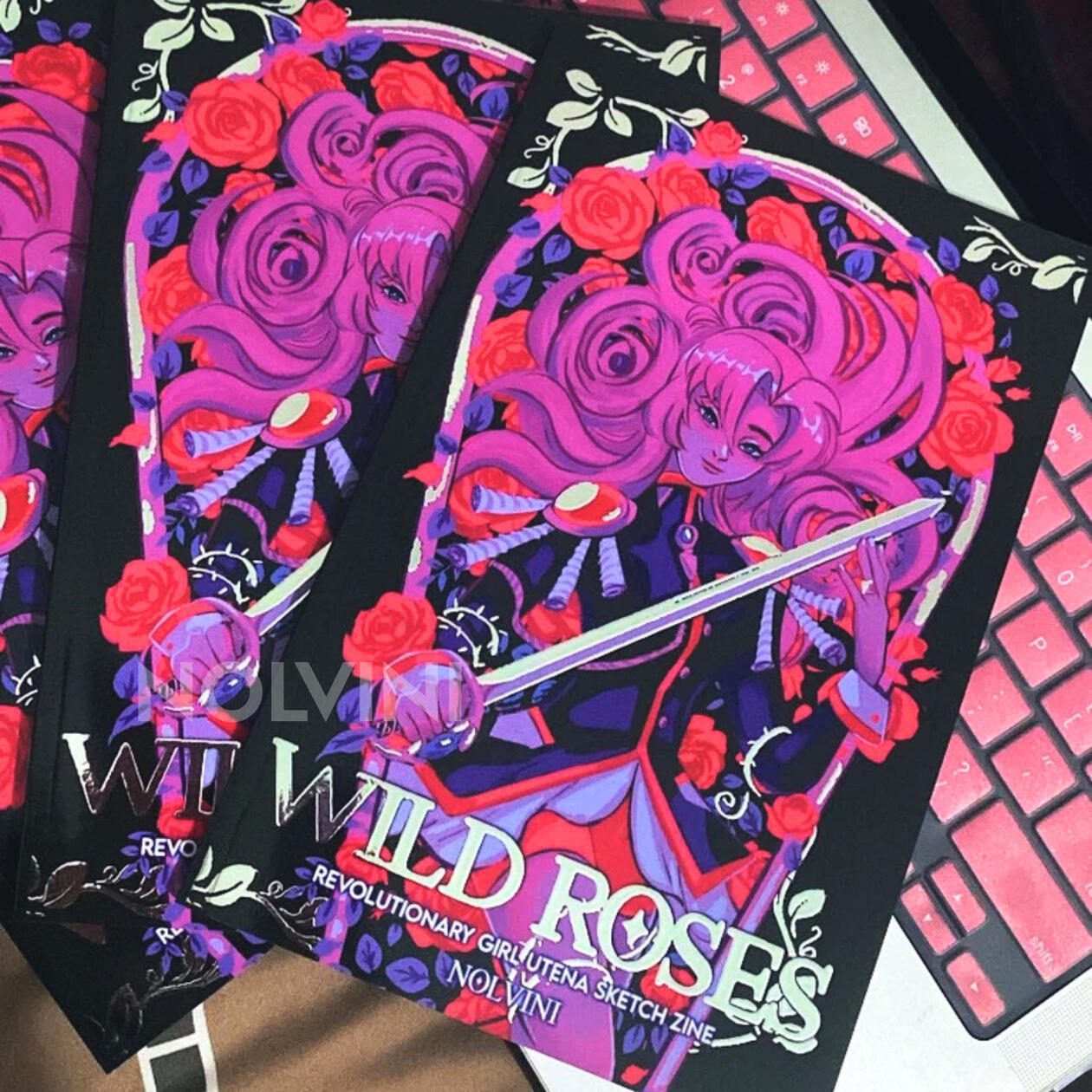 Wild Roses Sketch Zine